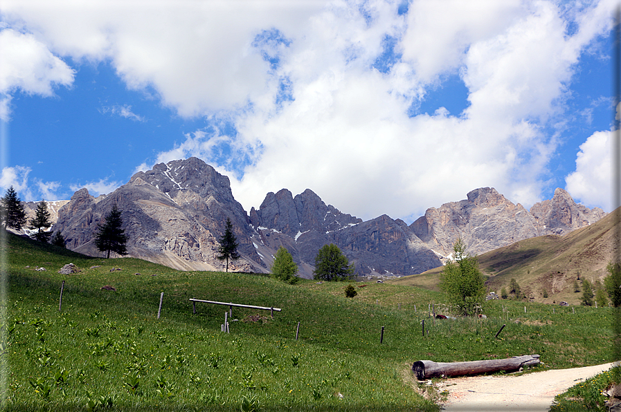 foto Forca Rossa e Passo San Pellegrino